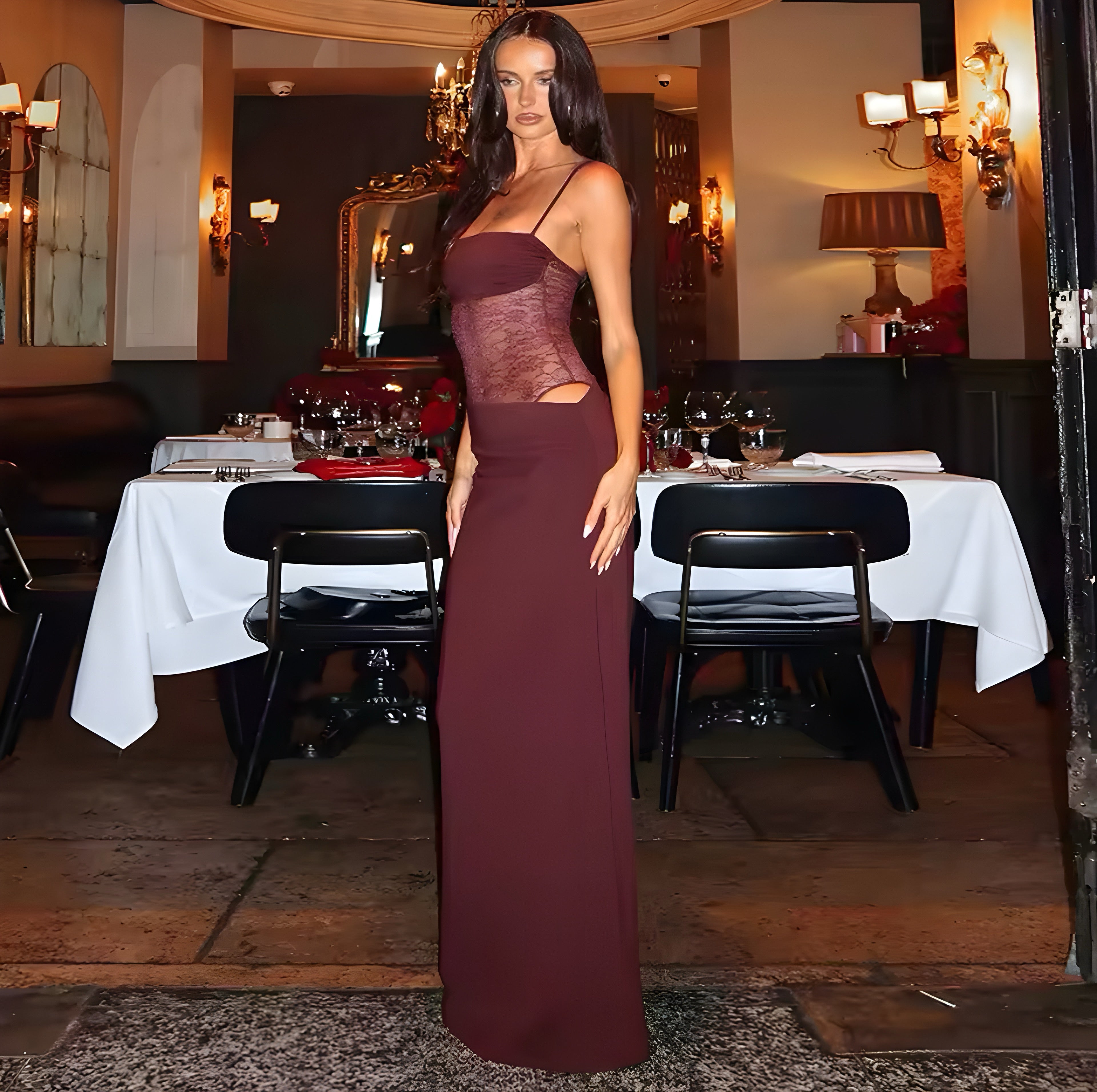 Meravi™ Sleeveless Dress
