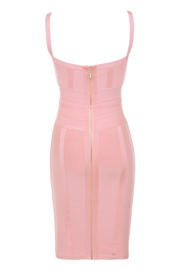 Pink Bandage Dress