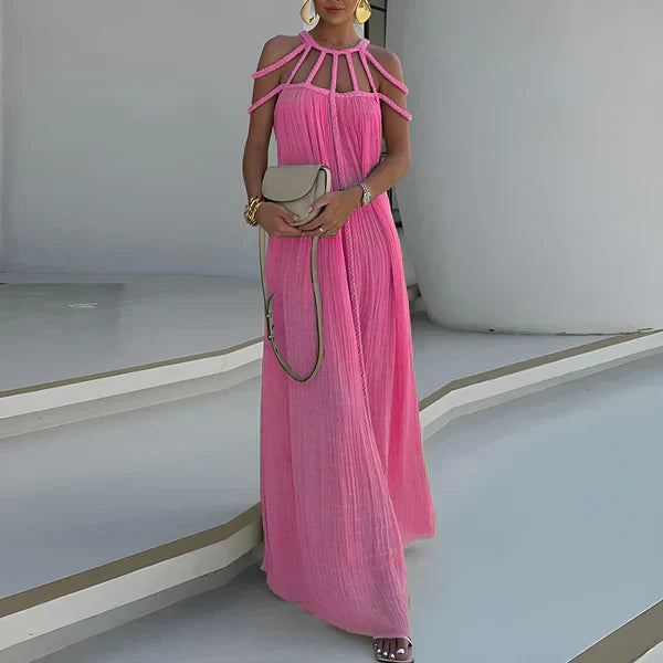 Nefira™ – Dress with Thin Straps and Open Back